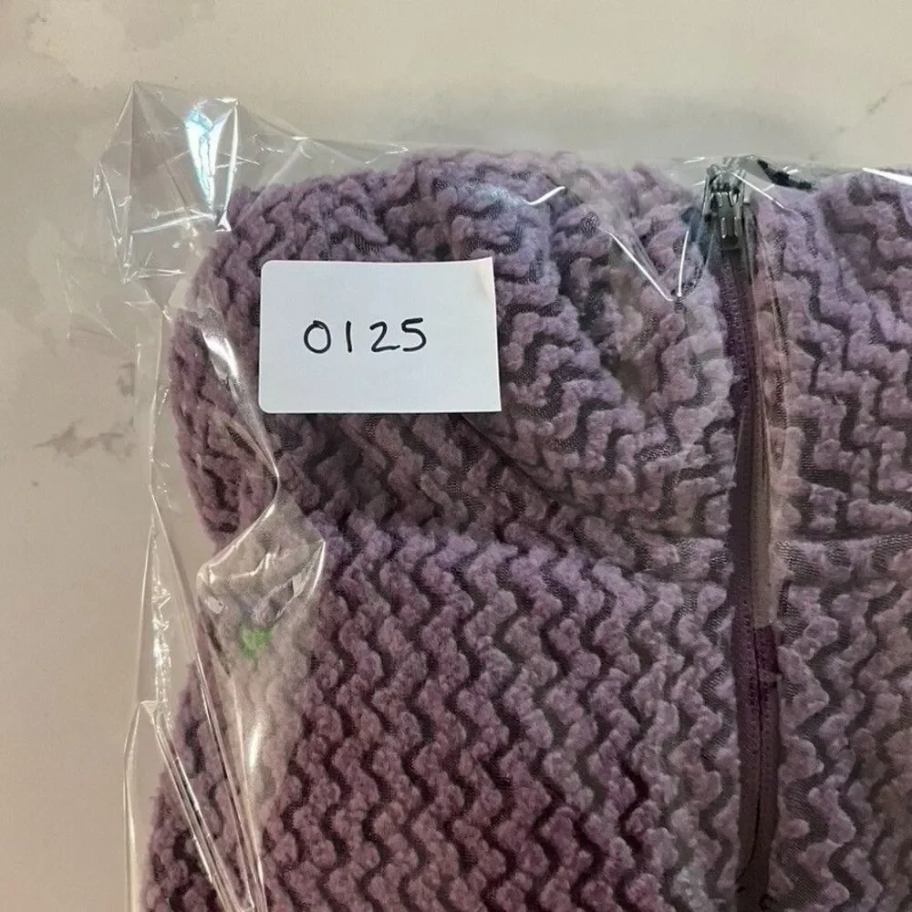 Patagonia Women's R1 Air Fleece Zip-Neck Pullover Evening Mauve Purple Small